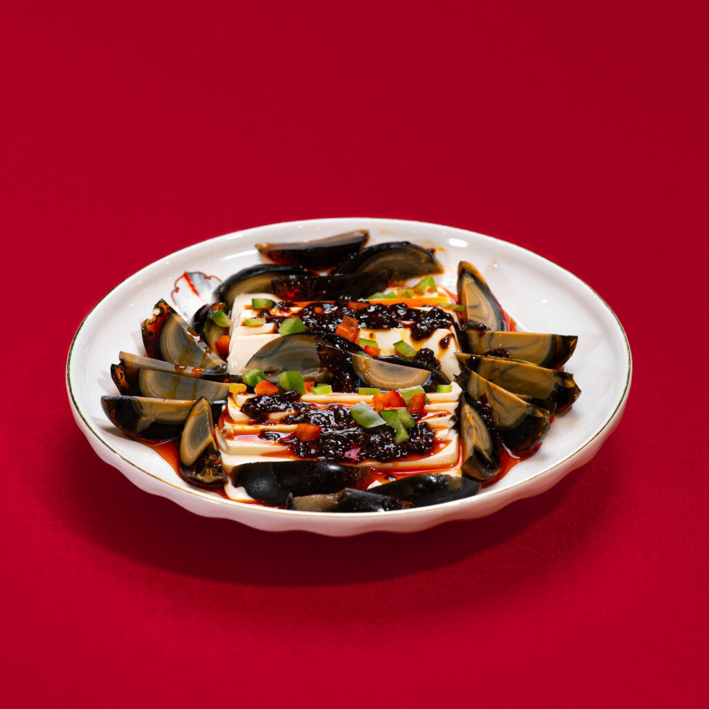 皮蛋豆腐_ou centenar cu toufu_500g_32ron